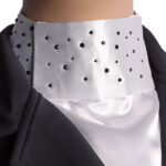 Lifestyle foto Harry's Horse plastron Crystal zwart