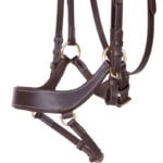 Kopriem QHP hoofdstel Devi bruin