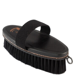 Horka Borstel Diamant Zacht Zwart/Rosegoud