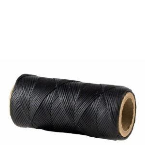 Horka gewaxt invlechtgaren zwart