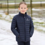 Lifestyle voorzijde Jas Kingsland Classic Junior Navy