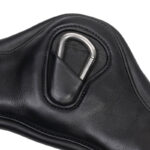 Karabijnhaak LeMieux gel-tek Anatomic Mono dressuursingel Zwart