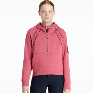 LeMieux Hoodie Hettie Kids Cranberry voorzijde