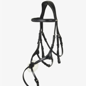 LeMieux Hoofdstel Kudos Crackle Zwart/Zilver