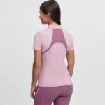 Achterzijde LeMieux Mia Mesh Base Layer Junior Fondant