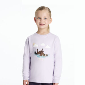 LeMieux Shirt Poppy Kids Lilac voorzijde