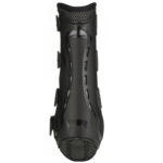 Achterzijde LeMieux Snug Boots Mesh zwart achterbeen