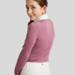 Achterzijde Montar Wedstrijdshirt MoCha Kids Geranie