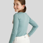 Achterzijde Montar Wedstrijdshirt MoCha Kids Stone Blue