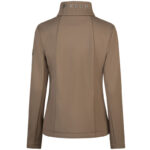 Pikeur Fleece Vest 8040 Slate Brown achterzijde