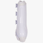 Achterzijde QHP Beenbeschermers Champion Wit