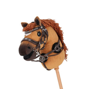 QHP Hobby Horse Borsttuig Dolly Donkerbruin