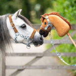 Sfeerfoto QHP Hobby Horse Halsterset Teckel