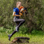 Actiefoto oornetje QHP Jump zwart