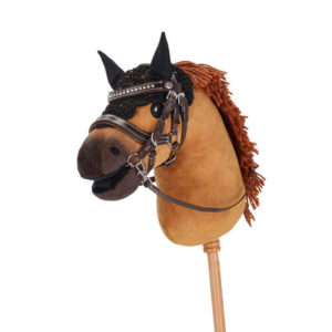 QHP Hobby Horse Oornetje Jump Zwart