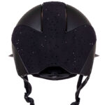 Achterzijde QHP Veiligheidscap Ohio Polo Visor zwart