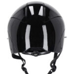 Achterkant QHP Veiligheidscap Seattle Polo Zwart