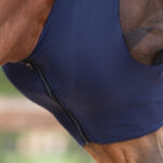 Detail ritssluiting QHP vliegenmasker Super Bug Navy