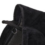 QHP bareback pad Super Soft zwart/zwart Schoftuitsparing