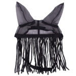 QHP vliegenfrontriem Deluxe met oren achteraanzicht