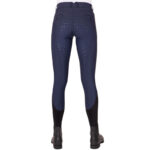 Achterzijde PresTeq rijbroek PerformNow navy
