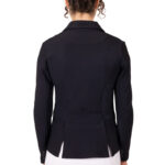 Achterzijde wedstrijdjas PresTeq PerformNow zwart