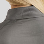 Achterkant kraag Shirt Montar MoLila Crystal Junior Grijs