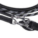 QHP Biothane slofteugel sluiting zwart