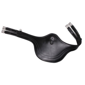 Springsingel QHP Luxury Stitched zwart