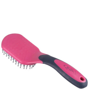 Staart en manen borstel Fuchsia met Navy QHP