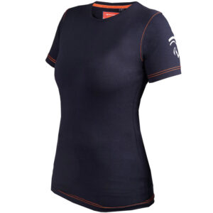 T-shirt KNHS 2020 blauw kinder voorzijde