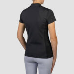 Achterzijde Trainingsshirt EQPRO Madeline Zwart