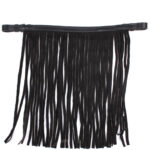 Achterzijde QHP vliegenfrontriem leer