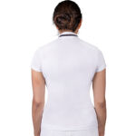Wedstrijdshirt QHP Kae dames wit achterzijde