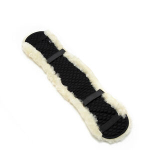 Lemieux Pro Lamsvel Singelhoes Dressuur Zwart/Naturel