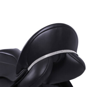 QHP Zadelsieraad Madonna Zwart/Zilver