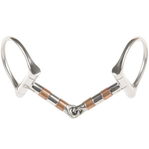 Harry's Horse D-Trens Koperen Rollers RVS 13 mm .