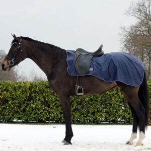 QHP Nierdeken Met Fleece 420D Navy