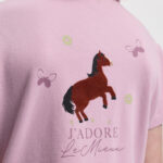 Close up logo LeMieux Polo Shirt Mini Kids Fondant