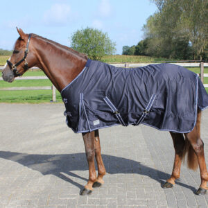 Zomerdeken QHP Basic Blauw