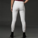 Achterzijde wedstrijdbroek PresTeq wit