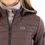 Detail Eevlolv logo BR jas Jip Kids Raisin Brown