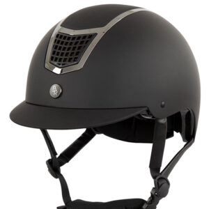 BR rijhelm Lambda Painted zwart