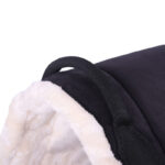Detail schoft QHP bareback pad zwart