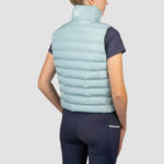 Achterkant Bodywarmer EQPRO Agatha Blue Reef