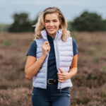 Lifestyle afbeelding Bodywarmer EQPRO Agatha Lilac Coral