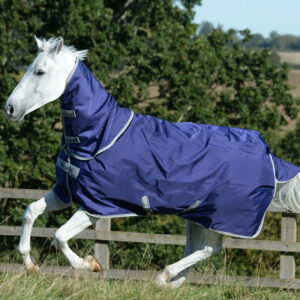 Bucas Atlantic Turnout Met Neck 200 Grams navy