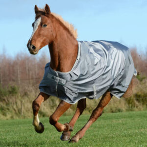 Bucas Smartex Turnout Medium iron gate zijaanzicht