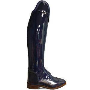 Cavallo Polo Novellus blauw lak Luxury zijaanzicht