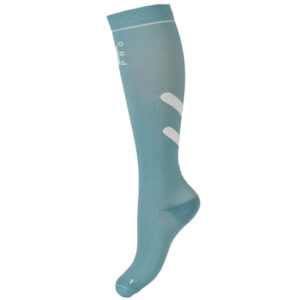Compressie Paardrijsokken EQPRO Blue Reef